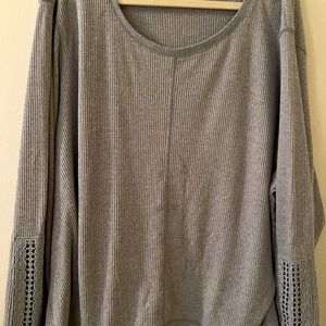 Avon cotton sweater. Light Blue. Size 2x.